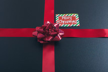 wrapped present background 