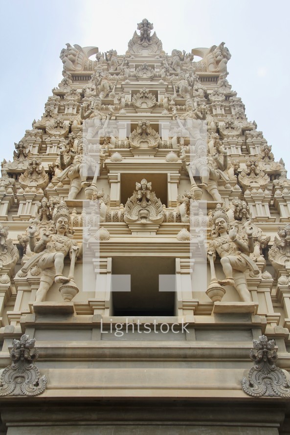 Ornate Hindu Temple 