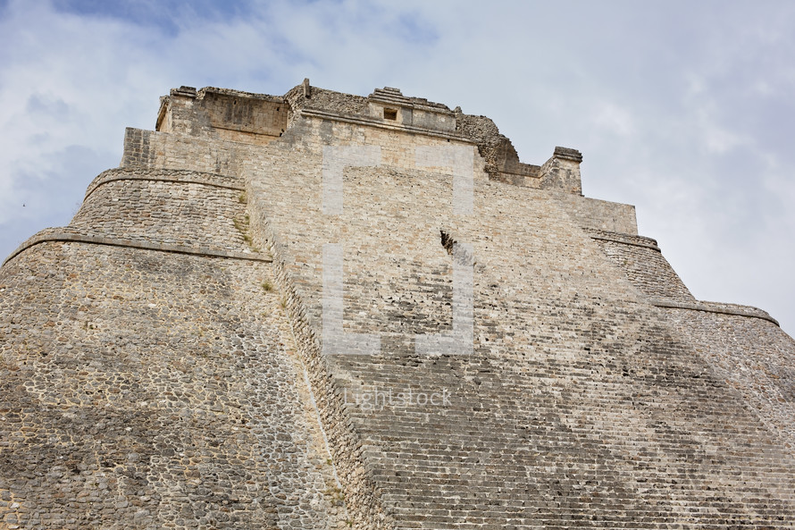 Uxmal Mayan Ruins at Yucatan Mexico