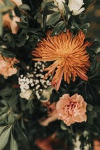 flower arrangement closeup 