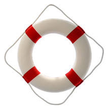 Lifesaver ring.