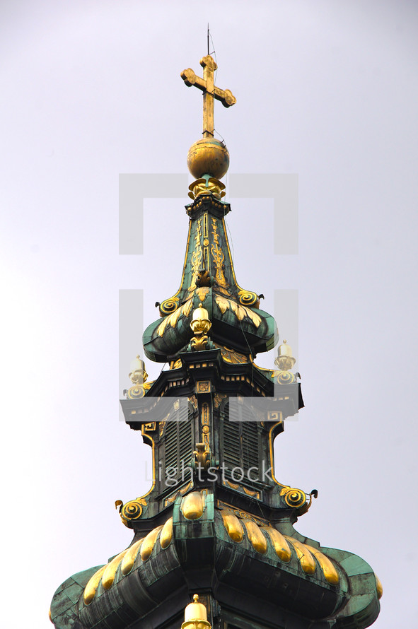 Christian Japanese church steeple
