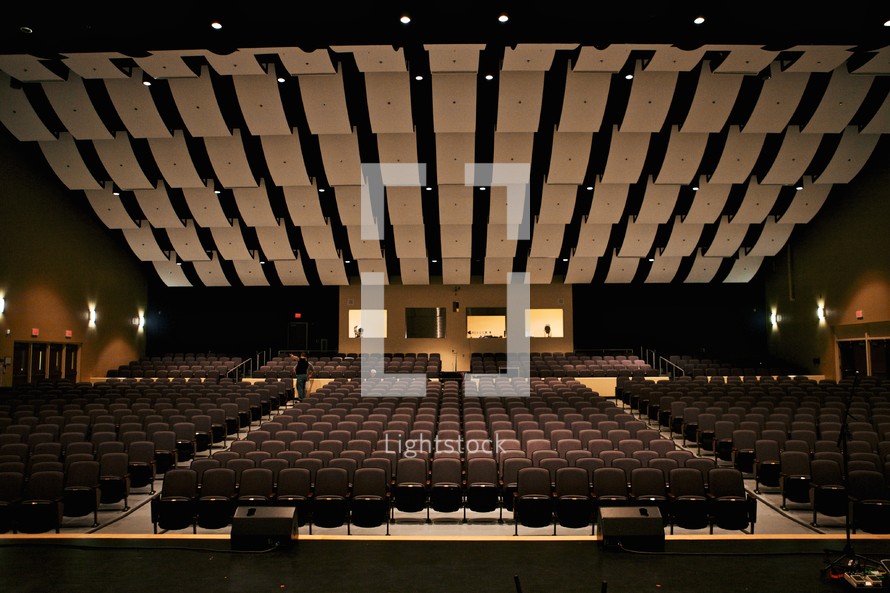Empty auditorium