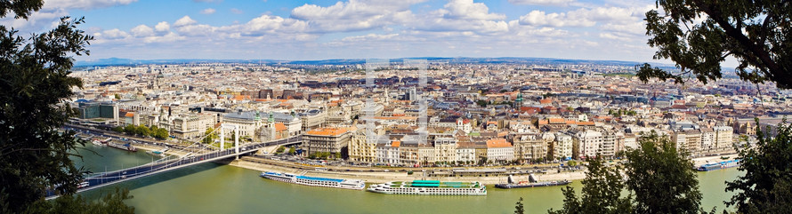 Budapest skyline 