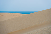 Sand dune and sky