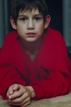 portrait of a boy child 
