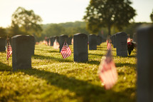 Memorial day cemetery 