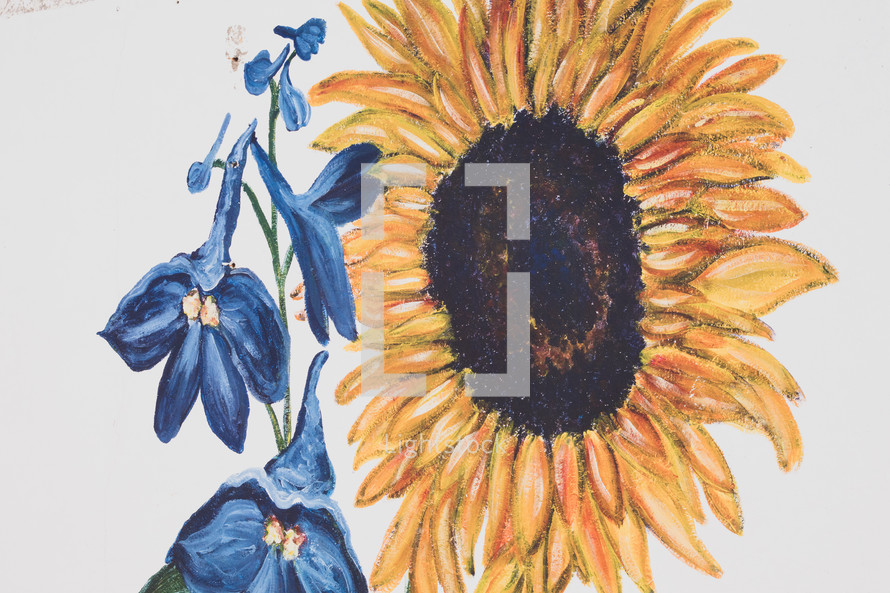sunflower painting 