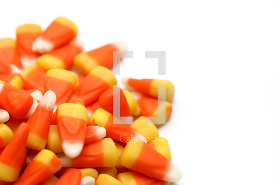 pile of candy corns 