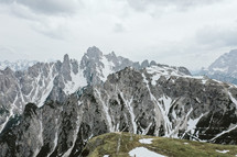 mountain landscape in the Dolomites in Italy