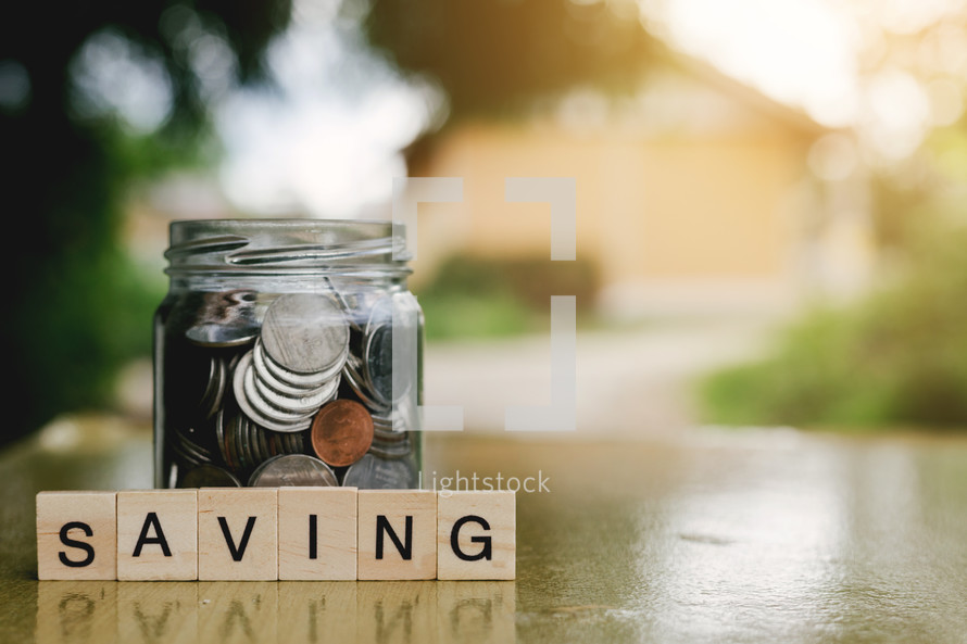 savings jar 