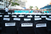reserved seating 