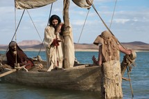 Personal Testimony Of Writer - Jesus on a boat 
