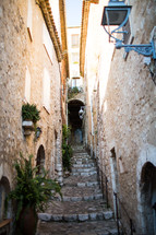 steps in a narrow alley in France 