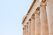 ancient Greek columns 
