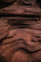 rock surface of a cliff 