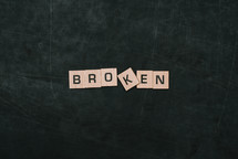 broken 