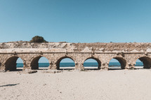 Aqueduct in Caesarea Maritima, Israel