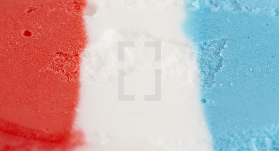 red, white, and blue ice cream background 