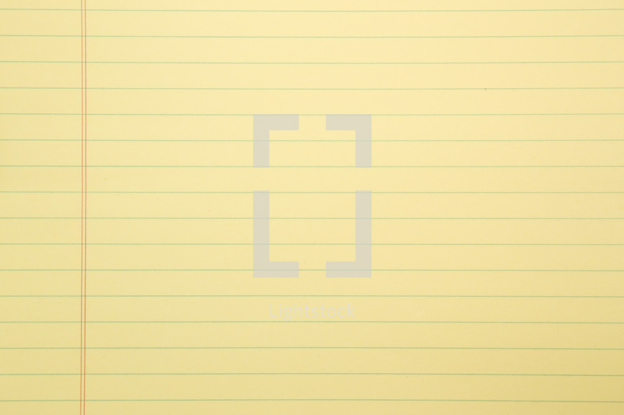 yellow lined paper 