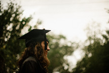 a female graduate 