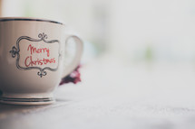 Merry Christmas coffee cup 