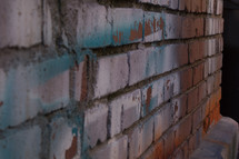 graffiti on a brick wall 
