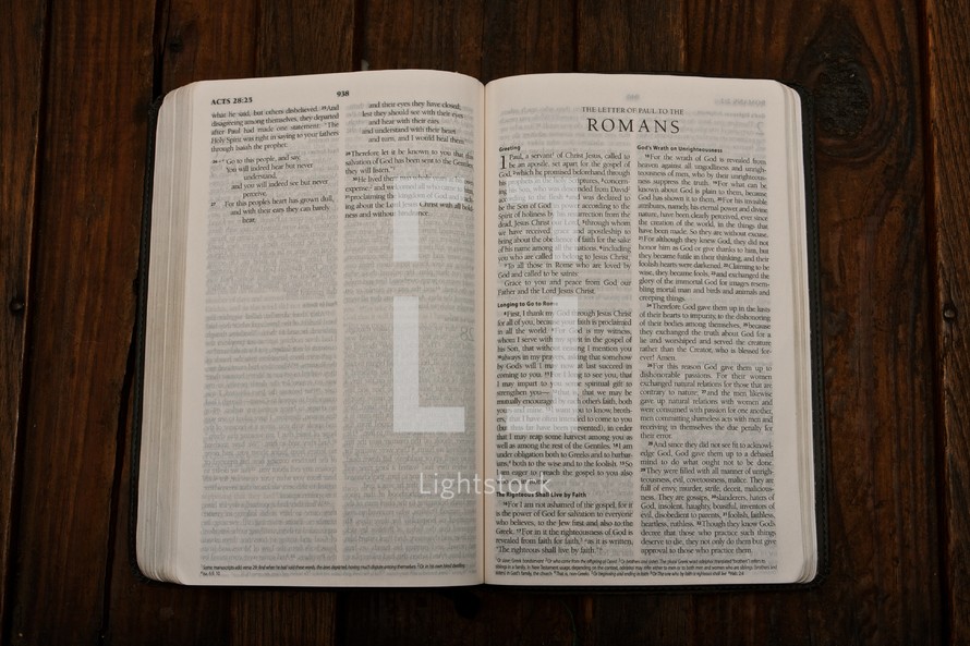 Scripture Titles - Romans