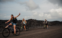 biking in Hawaii 