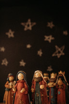 whimsical nativity figurines 