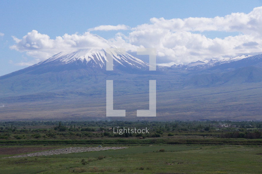 Snow capped Mt. Ararat