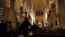 Cathedral of St. Saint Patrick Interior Manhattan New York City United States of America NYC NY USA Americans