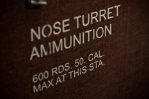 nose turret ammunition