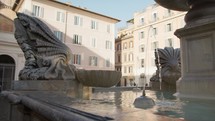 Fountain Of Rome In Italy