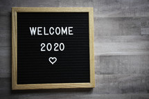 Welcome 2020 