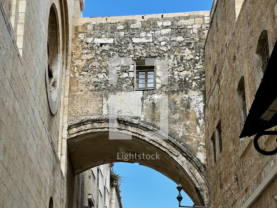 Ecce Homo arch in Jerusalem