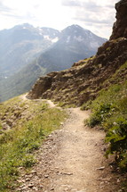 path on a mountain 