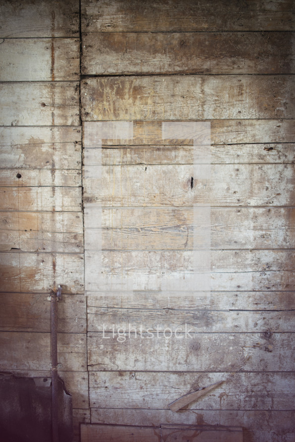 Weathered wooden wall.
