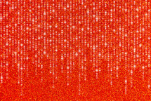 red Glitter Background with streamers 