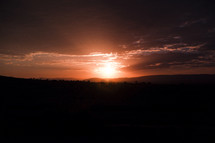 sunrise at Kibo Camp 