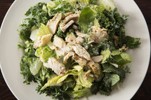 Caesar Salad with chicken. 