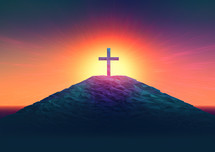 The Cross at Sunrise