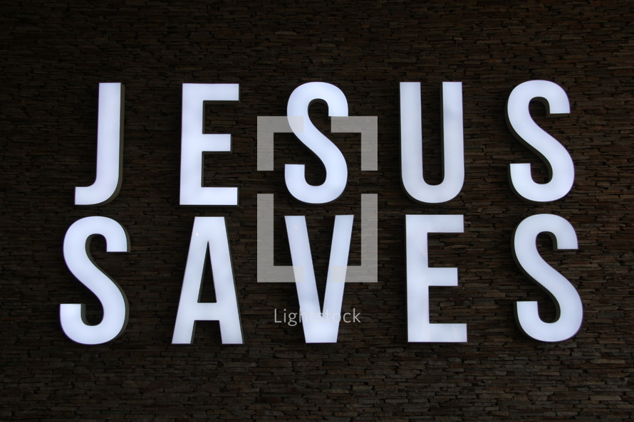Jesus saves 