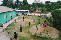 Kids Club on a mission trip in Belize. 