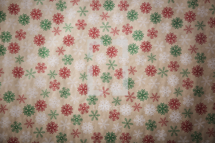 Christmas wrapping paper background.