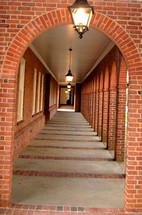church corridor 