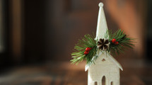 church Christmas ornament 