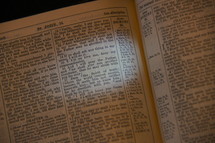 Antique King James Bible. John 14, 14-16.