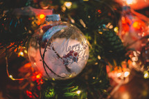 Christmas tree toy and illuminations