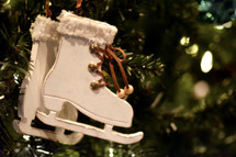 ice skate ornaments 